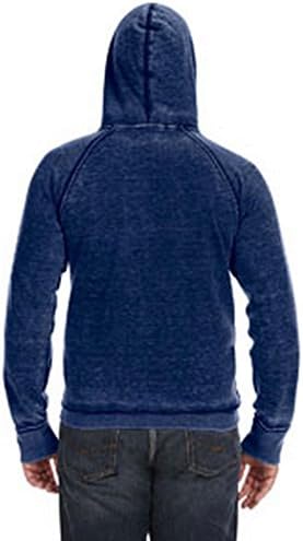 Vintage Zen pulover kapuljača - cement
