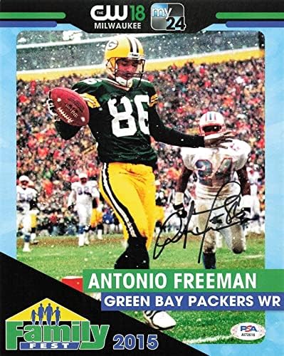 Antonio Freeman potpisao je 8x10 Photo PSA/DNA Green Bay Packers Autografirani - Autografirani NFL fotografije