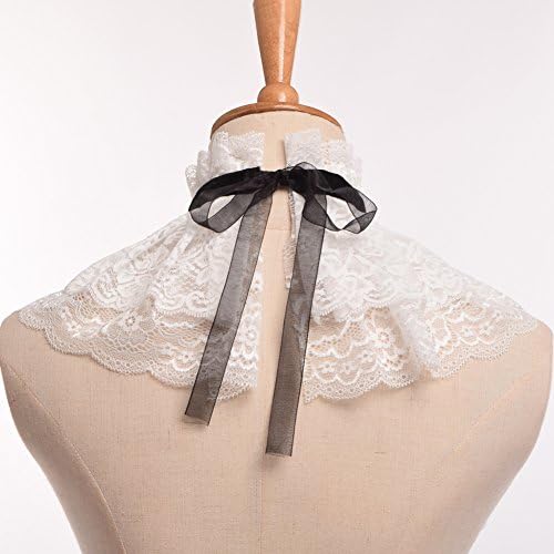 Blagoslovi lolita ogrlica za vrat elizabethan ruff gotički čipkasti vrat ruff ovratnik