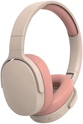 QOONIOI Slušalice za bežične slušalice, Bluetooth 5.1 Over-Ear slušalice, HiFi stereo slušalice, lagane i sklopive slušalice za radne