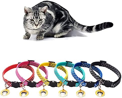 Ogrlice za mačke, ogrlice za mačke s privjeskom za mačke, odlomljene ogrlice za mačke, reflektirajuće ogrlice za mačke, sigurne ogrlice