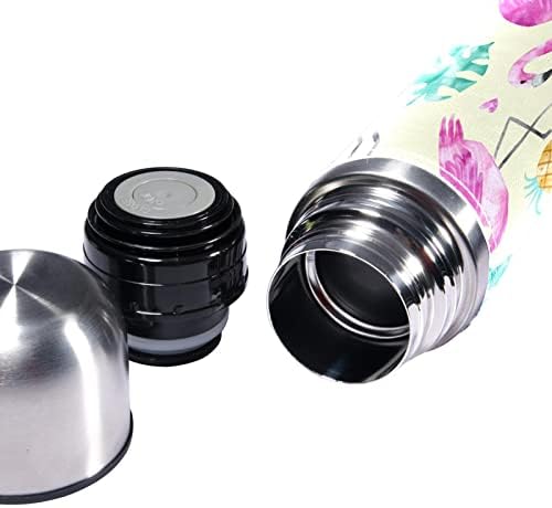 SDFSDFSD 17 Oz Vakuum izolirana boca od nehrđajućeg čelika Sportska boca za kavu Putnika tikvica Originalna koža omotana BPA besplatno,