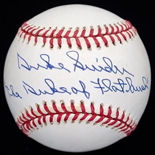 Vojvoda Snider Vojvoda od Flatbush -a potpisala je onl bejzbol JSA CoA AI58515 - Autografirani bejzbol