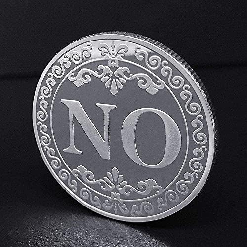 Da Ne novčić Odluka Coin Commumorative Coin Suvenir Poklon igra za obiteljske prijatelje i kolege 1