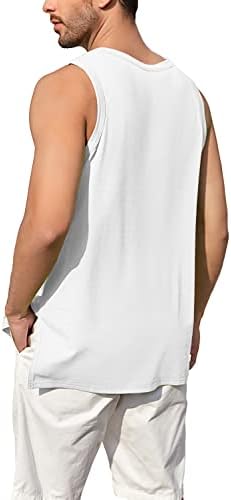 Ziwoch muški tenk vrhovi teretana atletski trening majice bez rukava fitness bodybuilding mišićni bočni bok Slit Shirt majica