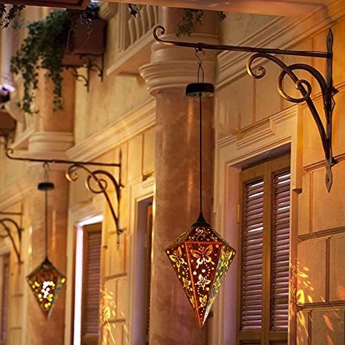 2 pakiranje viseće solarne lampione leptir zmajevi vanjski esgarden rođendan žene mama poklon vrt dekor dekoracije ukrasni popločani