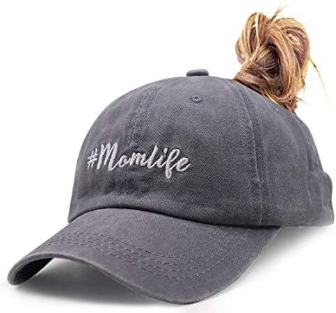 Manmesh hatt mama život rejtail bejzbol kapica neuredna buka vintage oprana nevolje Twill običan šešir za žene