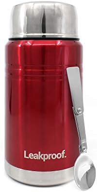 Ion8 Food Flask, metalik crvena, 750 ml