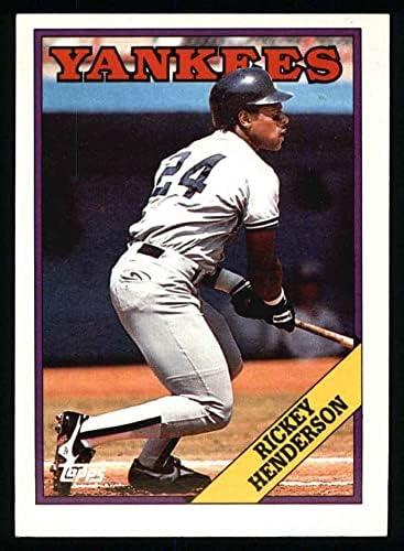 1988. Topps 60 Rickey Henderson New York Yankees NM/MT Yankees