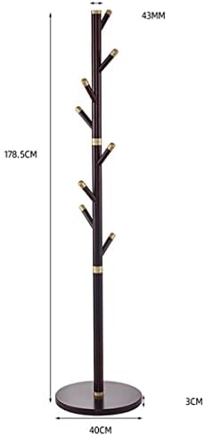 Orah od čvrstog drveta Dnevna soba Podna vješalica kreativna vješalica za spavaće sobe Vertikalni vješalica (boja: Onecolor, veličina