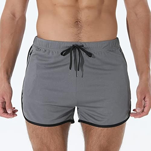 Queshizhe muške ležerne hlače Trend solidne boje Trend mladih ljetnih muških trenerki fitnes.