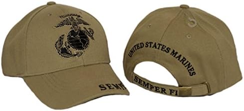 Američki marinci s logotipom šešira u bež boji