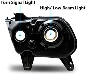 Prednja svjetla kompatibilna s 2010 2011 2012 2013 2014 sklop prednjih svjetala zamjena prednjih svjetala vozača i suvozača