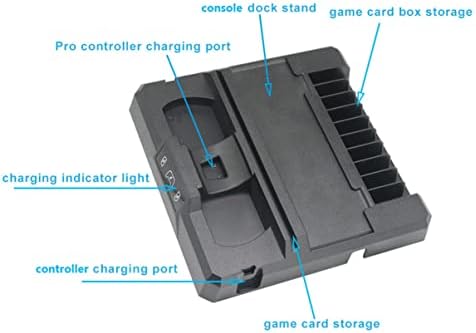 MobeStech Multi Charger Controller Charger Dock Controller Charger Dock GamePad Punjenje Dock -a radna površina kompatibilan s prijenosnim