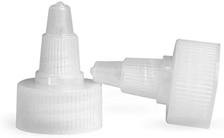 8 unce Cosmo okrugle boce, plastika za kućne ljubimce prazno punjenje bez BPA, s prirodnim gornjim poklopcima