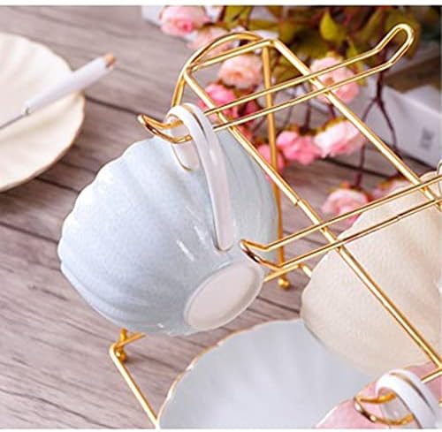 Šalica kave Britanski stil kost Kina čaj Set za kavu vrt popodnevni čaj keramički čaj crni čaj šalica tanjur žlice šalice šalice bundeve