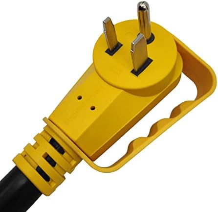 Parkworld 6 AWG NEMA 6-50 Extension kabel za zavarivač i EV punjač, ​​6-mjerač zavarivača za zavarivanje, 3-kapka, 50 ampera, 250 volti,