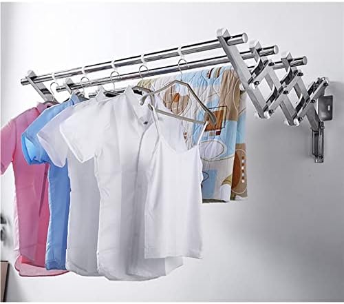 Teleskopska sklopiva sušilica za odjeću za kućanstvo za praktično skladištenje Zidna sušilica za odjeću za kućanstvo za praktično skladištenje