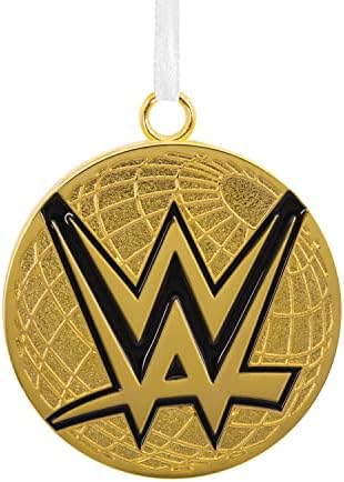 Hallmark WWE logotip Premium božićni ukras, metal