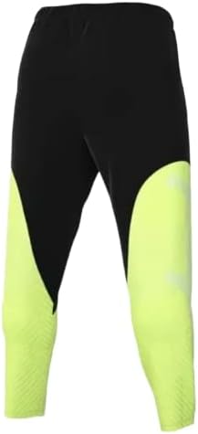 Nike dri-fit štrajk nogometne hlače hlače crna/žuta veličina l