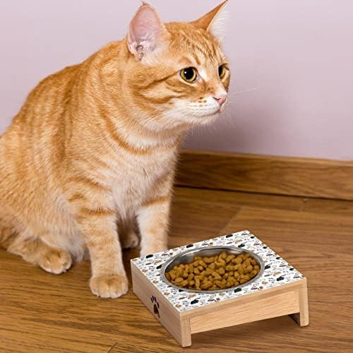 Mačja zdjela mačaka, pojačana zdjela za kućne ljubimce, zaštititi kralježnicu kućnog ljubimca i čine mačke udobnim anti-glasovanjem