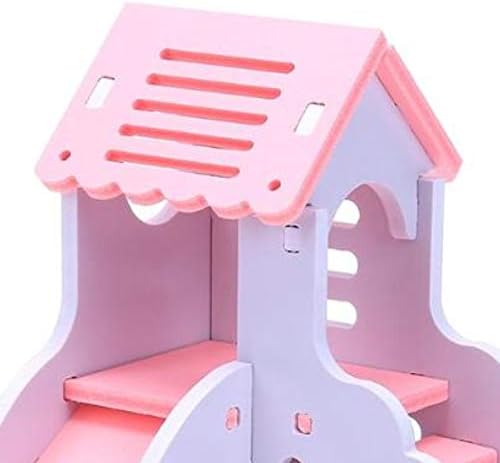 Taimowei drveni hrčak igračka kuća Zlatno medvjed Spavanje gnijezda kreveta za male kućne ljubimce zamorce Male kućne ljubimce igračke