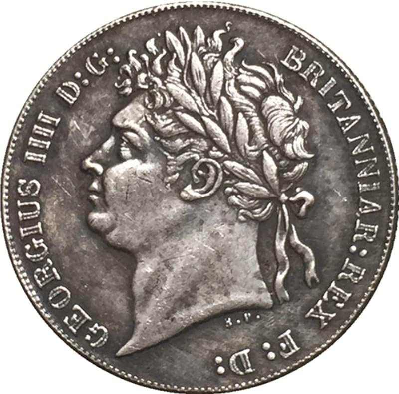 Britanski novčići čisti bakreni srebro pozlaćeni antikni srebrni dolar novčići kolekcija