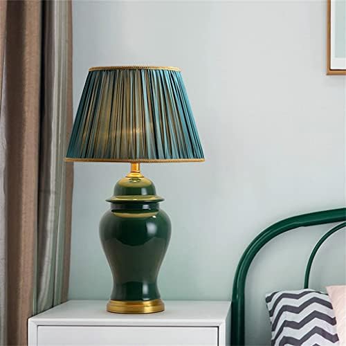 ZLXDP keramička stolna svjetiljka američki pastoralni stil dnevna soba kreativna proučavanje stolna svjetiljka topla spavaća soba