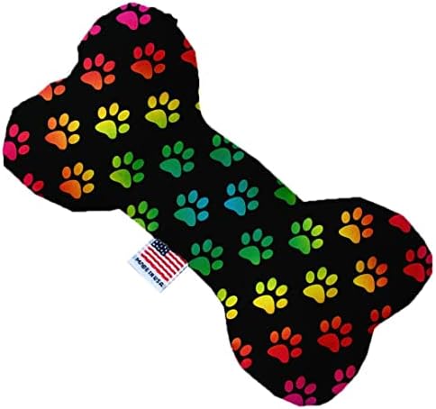 Mirage Pet Products Rainbow Paws 6 inčni nadjev besplatna igračka za pseće kosti