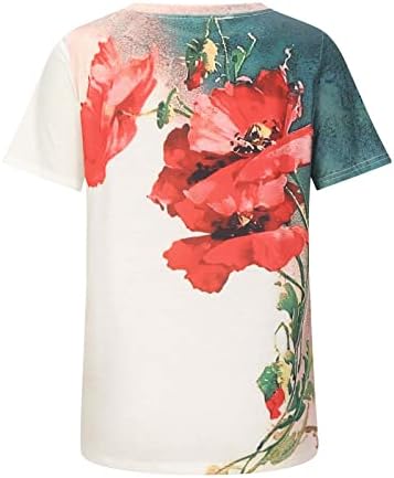 2023 modna pamučna bluza s okruglim vratom s kratkim rukavima za slobodno vrijeme majica za žene ljetna jesen majica za žene 96