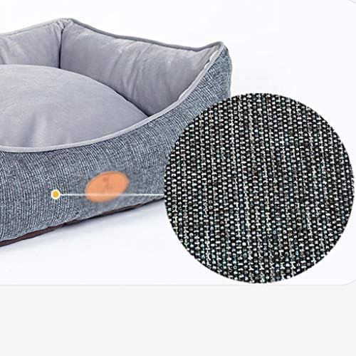 Mmawn samoodrčani krevet za kućne ljubimce za mali srednji pseći plišani pravokutnik gnijezdo štene jastuk za spavanje
