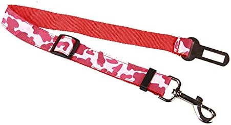 Ogrlice za pse za mačke kamuflažni traper za pse za kućne ljubimce Automobilski sigurnosni pojas za držanje povodca za putovanja podesivo