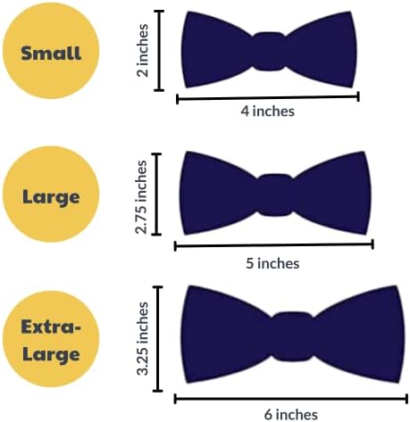 Huxley & Kent Bow kravata za kućne ljubimce | Suds | Velcro pričvršćivanje kravata za kravate | Zabavne kravate za pse i mačke | Slatka,