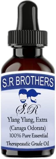 S.r Brothers Ylang Ylang, Extra čisto i prirodno terapeautičko esencijalno ulje s kaplom 50 ml