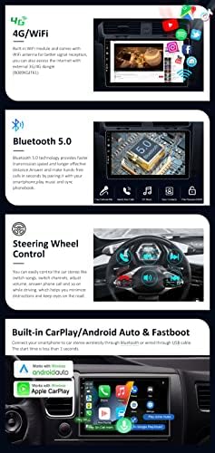 Bxliyer Android 12 IPS CAR STEREO za Mazdu 3 - 2G+32G - Bežični CarPlay/Android Auto - Stražnja kamera - 9 inčni 2 DIN - Dab Upravljanje