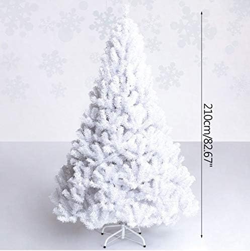 PDGJG Festival Party opskrbljuje bijelo božićno drvce za ukrašavanje kuće ekološki prihvatljivi PVC Santa Tree Dječji pokloni Nova