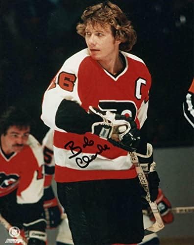 Bobby Bob Clarke potpisao je autogram 8x10 Fotografija - Philadelphia Flyers Legenda rijetko - Autografirane NHL fotografije