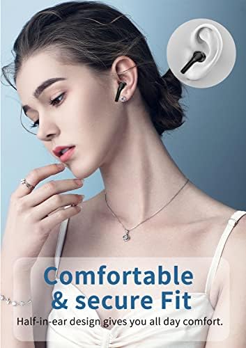 Bežični ušni pupoljci Bluetooth 5.3 Uhodno uklanjanje buke u ušima 2023 Nove bežične slušalice LED zaslon IPX6 vodootporni stereo mini