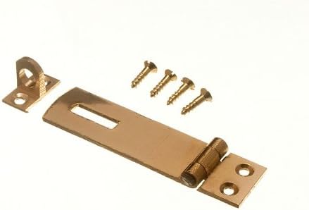 Jedan zaustavljanje DIY 2 x Hasp & Staple setovi mogu se koristiti s lokovima - polshed mesing 63 mm novo