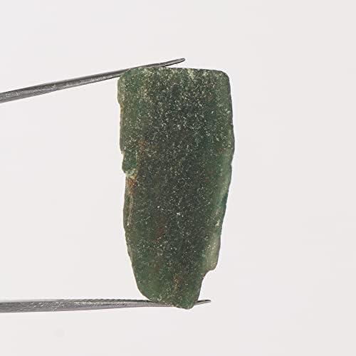 Gemhub Burmese Natural Green Jade Healing Stone za prevrtanje, iscjeliteljski kamen 30,95 CT