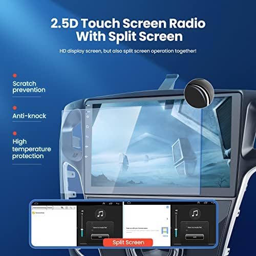 Automobil Stereo radio za Ford Focus 2012-2017, 9 inčni zaslon Android 11 Car Radio s bežičnim Carplay Android Auto （1 + 16） G Podrška