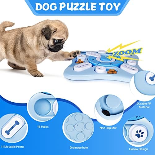 TBC PUZLE PUZNI PUZLE igračka, interaktivne igračke za pse liječe zagonetke za pse za pse stimulacije mozga iq trening i mentalno obogaćivanje,