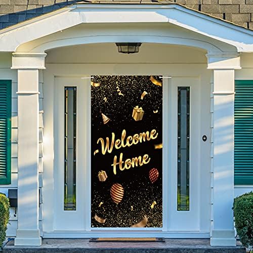 DILL-DALL dobrodošlice domaća natpisa za domaće vrata, domovinski domoljubni vojni ukrasi, opskrba obiteljskim zabavama, rekviziti