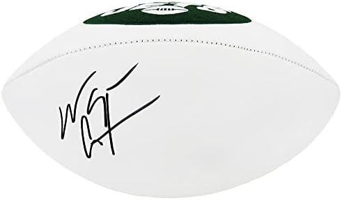 Wayne Chrebet potpisao je Wilson New York Jets Logo White Panel Football Football - Autografirani nogomet