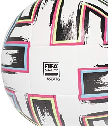 Adidas Uniforia League Soccer Ball White/Black/Signal Green/Bright Cyan 5