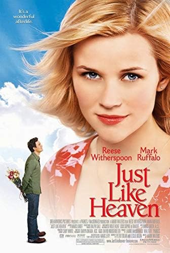 Baš kao nebo 27 x40 d/s originalni filmski plakat jedan list 2005 Reese Witherspoon Mark Ruffalo