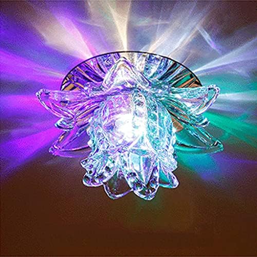N/šareno LED kristalno stropni luster lagana svjetlost za hodnike balkoni hodnici kreativni svjetilj