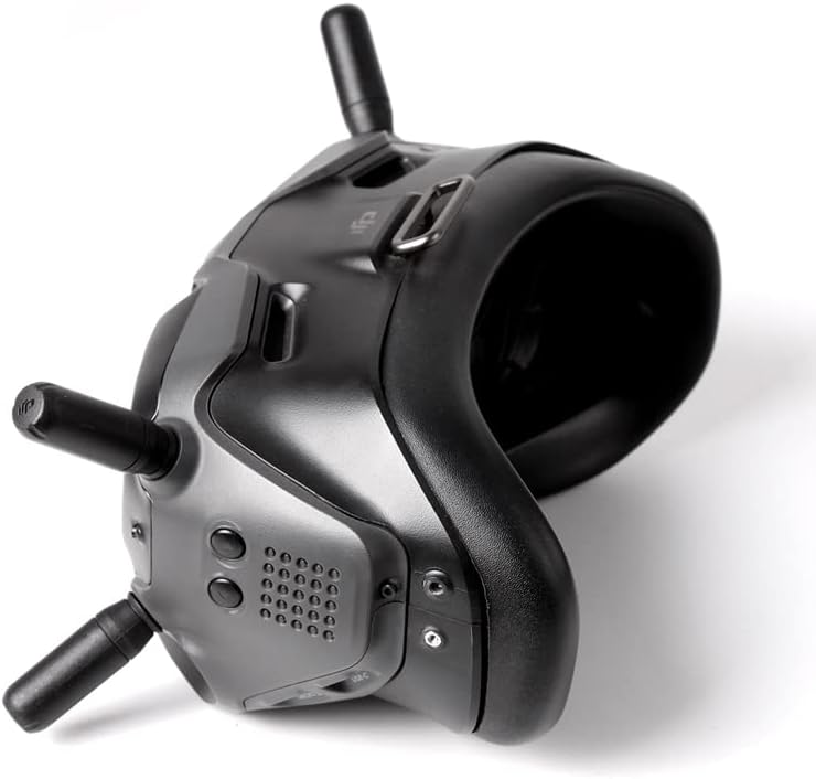 Shine-Tron [Drone Accessories] Podesivi trak za glavu za DJI FPV naočale za letenje naočala V2 s držačem kopča za kopče za kopče [Zamjena]