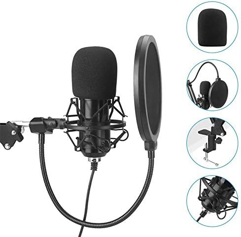 192 kHz/24-bitni kondenzatorski mikrofon za PC podcast mikrofon