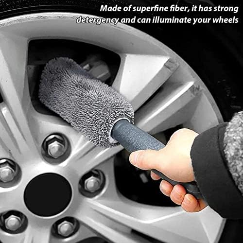 1pcs četka za čišćenje automobila Microfiber naplatka kotača za pranje automobila za auto automatsko detalje D4i4 Brus Trus Trunk prijenosni